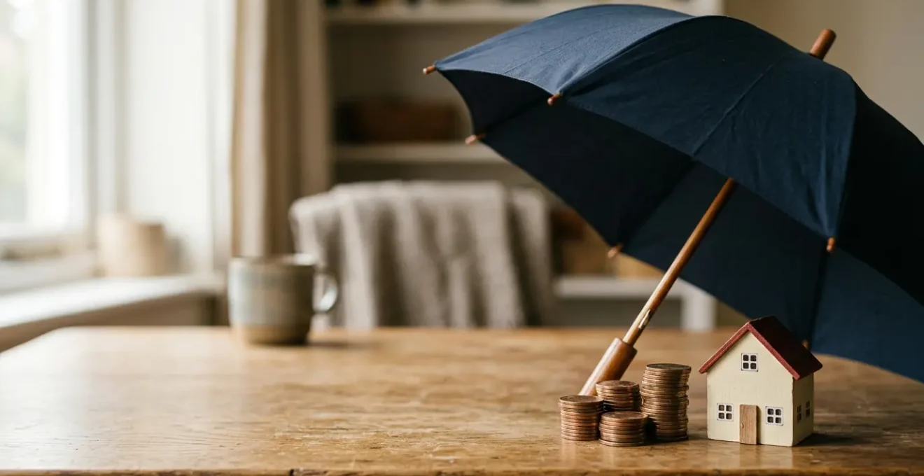 Représentation visuelle de la protection financière en cas d'incapacité de travail pour une famille