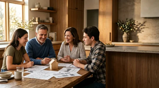 Planification financière familiale pour des travaux de rénovation énergétique